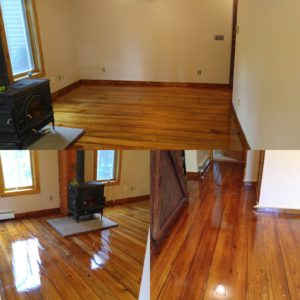 Restoration Of 100 Year Old Long Leaf Pine Flooring St Clair S