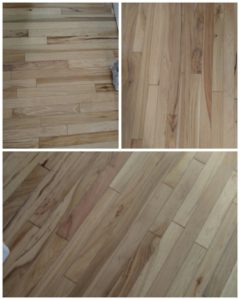 300 sqft of Hickory Hardwood flooring, it came out looking very nice. The customer is very pleased with how the flooring looks. Call us about your flooring instalation needs.